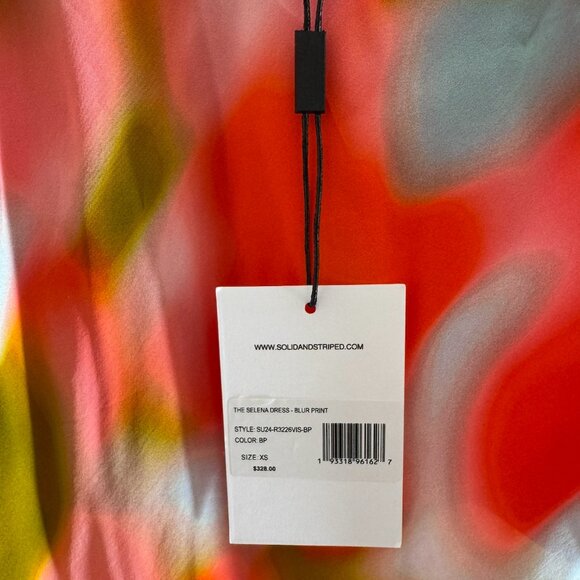 NWT SOLID & STRIPED Selena Dress XS - Picture 3 of 7